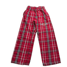 Devils Youth Boxercraft Flannel Boys Pants S 6-8 black  red plaid
