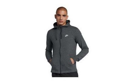 Download NEW MENS NIKE SB FULL ZIP HOODIE DARK GRAY SIZE L 861754 ...