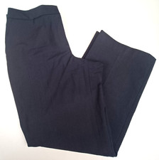 Talbots Womens Navy Wool Blend Lined Dress Pants Slacks CA23147 Size 12