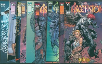 ASCENSION  Nr. 1+2+3+4+5+6+7+9+10  Splitter /Image / Top Cow   1998  Dave Finch