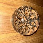 Garanti Cristal Snowflake Paperweight Genuine 24% Lead Crystal France — photo 3
