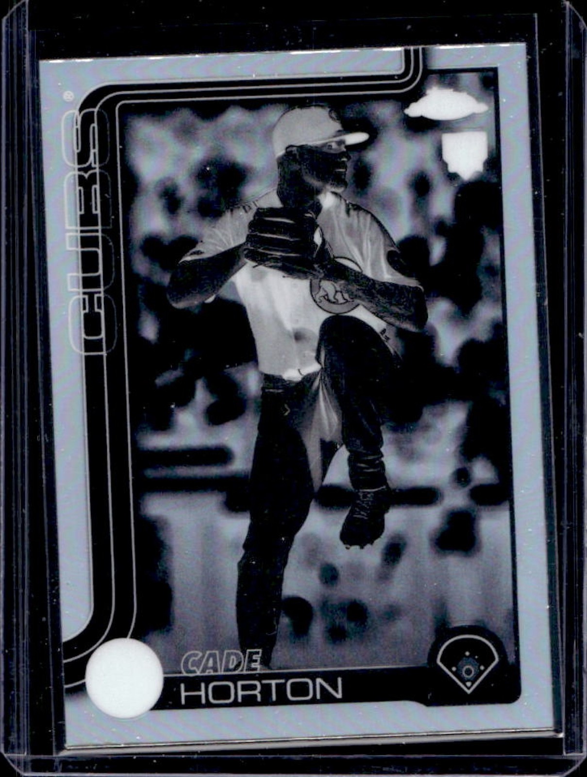 2025 Topps Chrome Update Cade Horton Negative Refractor Rookie RC #USC63 Cubs