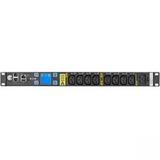 Eaton Managed rack PDU, 1U, C20 input, 3.84 kW max, 200-240V, 16A, 10 ft cord, S