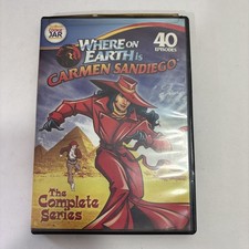 Where On Earth Is Carmen Sandiego - The Complete Series 2012, 4-disc DVD set 