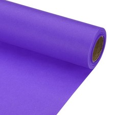 Wrapping Paper, 17" x 300"(25') 70 GSM Craft Paper Packing Paper Violet Blue
