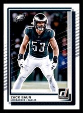 2025 Donruss #264 Zack Baun Philadelphia Eagles