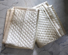 ANN GISH Silk Matelassé  Pillow Sham in ivory Standard 20"x25"