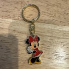Disney Minnie Mouse Metal Enamel Keychain Key Ring - Disney Logo on Shoe — photo 1