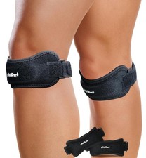 HiRui 2 Pack Patella Tendon Knee Straps - Knee Pain Relief  Patella Stabilizer