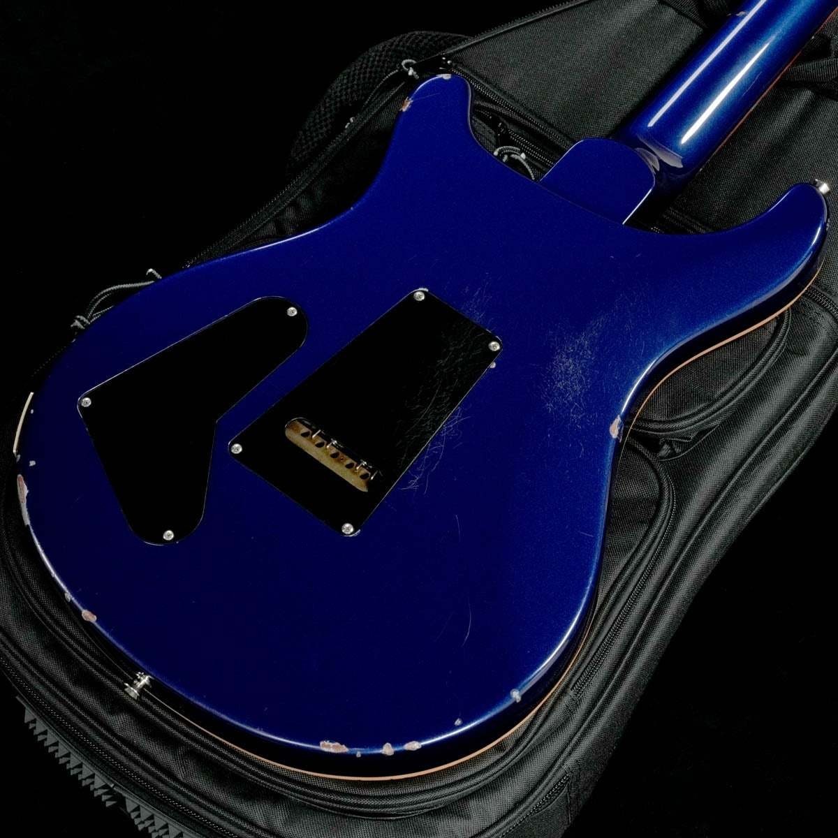 Paul Reed Smith PRS Custom 22 Dot Inlay Royal Blue Metal Used Electric Guitar