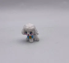 Little Live Pets Mama's Dog House WHITE POODLE Puppy FRANK Miniature Figure