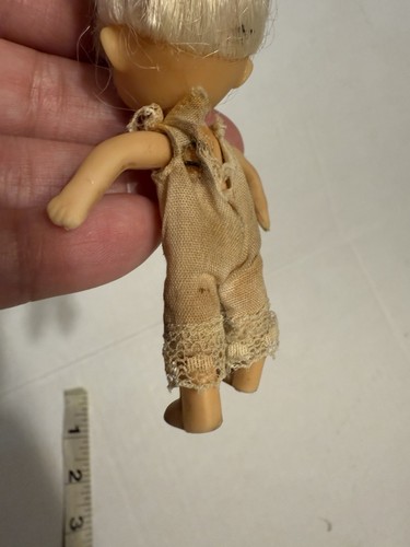 Storybook Kiddles Liddle Doll Cinderiddle ? Bo Peep ? Vintage Mattel Has Wear - Picture 12 of 15