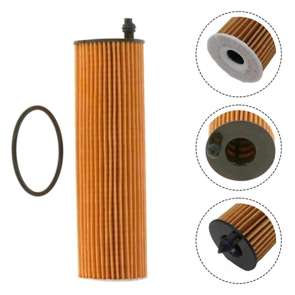 A6541801100 Engine Oil Filter Perfect Fit for Mercedes For Benz Vehicles - Image 3 of 4