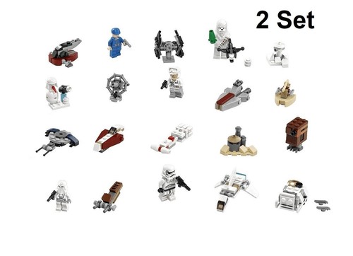 75146 LEGO Star Wars Adventskalender, 2016 (unvollständig, Teile ausgetauscht)