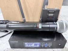 Shure QLXD V50 Wireless Microphone System SM58 and Bodypack/Lavalier 174-216MHz