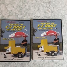 Building the E-Z Built Hot dog Cart, Steve Schaible (DVD, Discs 1-4)