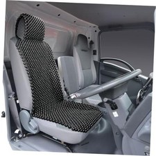 Natural Beaded seat Covers for Cars Truck Cooling Car Seat The head fixed Black