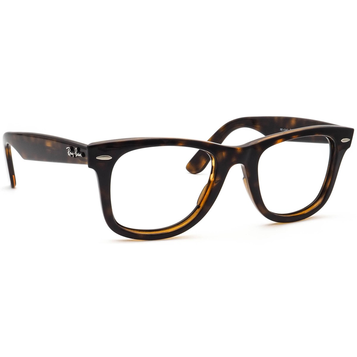 Ray-Ban Sunglasses Frame Only RB 4340 710 Wayfarer Havana Italy 50 