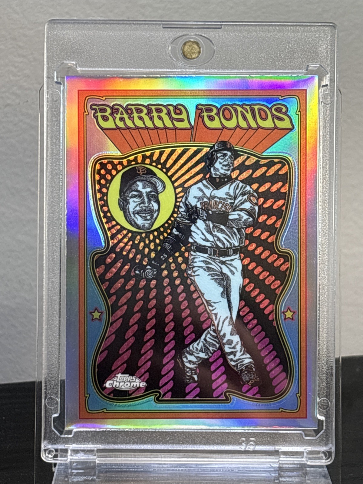Topps Chrome 2025 Barry Bonds Ultra Violet