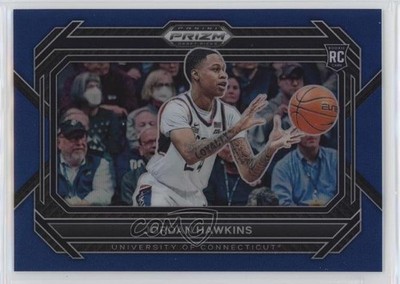 2023 Panini Prizm Draft Picks Blue Variations 8/199 Jordan Hawkins Rookie RC g0d