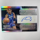 2024-25 Panini Prizm Black Paolo Banchero Sensational Signatures Silver Auto