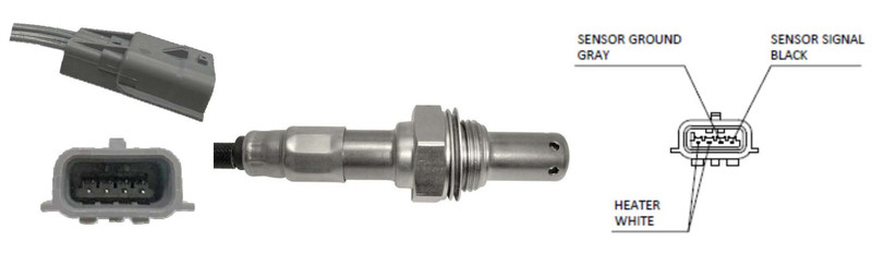 Lemark Oxygen Sensor For Nissan Navara NP300 2015-2019 LLB1117 LEB5590 66015