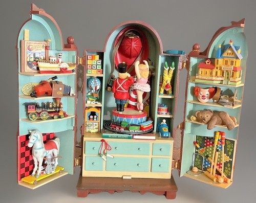 VTG Enesco "Dream Keeper" Light Animated Musical figurine COMPLETE Works