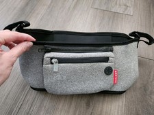 Skip Hop Grab Go Stroller Organizer Gray Universal Fit