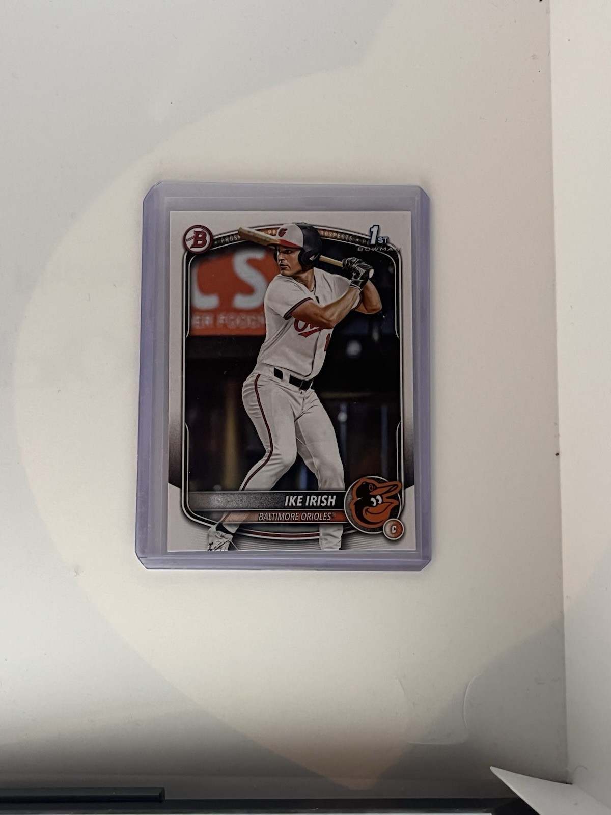 2025 Bowman Draft Ike Irish 1st Bowman Paper #BD-16 Baltimore Orioles