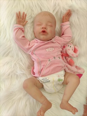 Reborn Baby CELINA, ein zartes Babygirl   WEIHNACHTSGESCHENK! Nackenprägung!