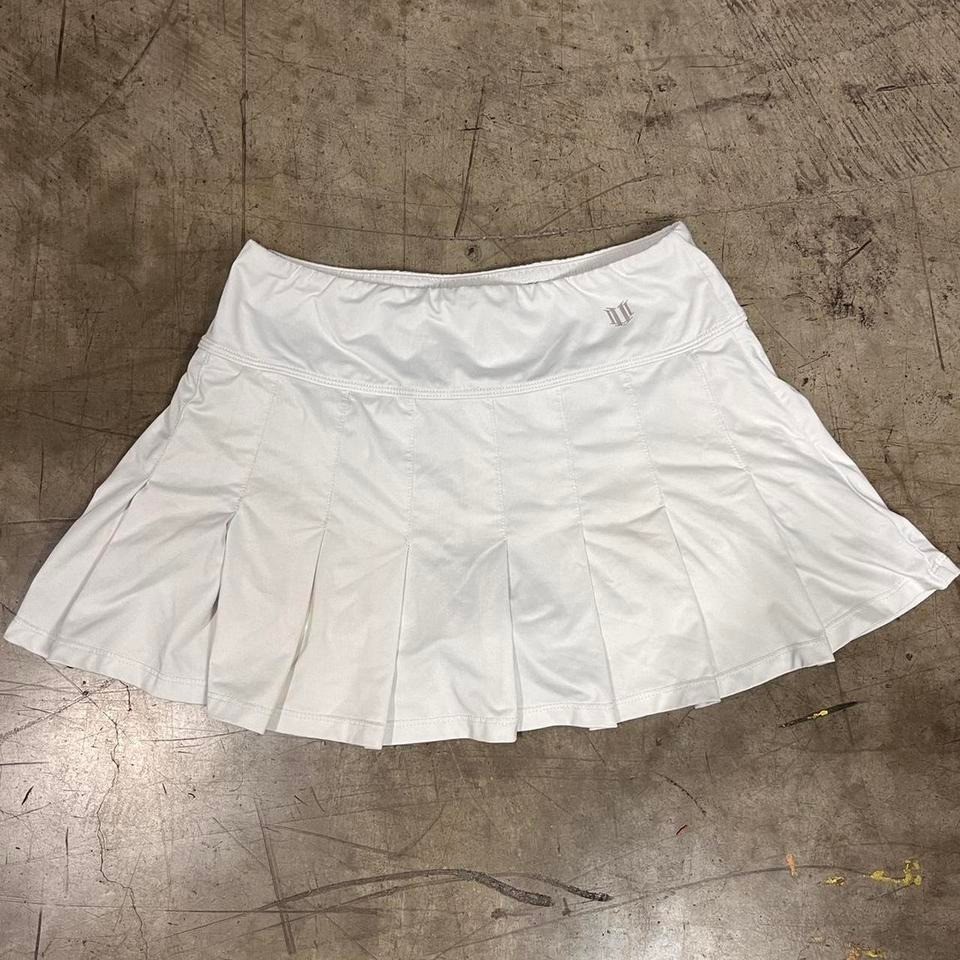Y2K Pleated Tennis Skirt in Size S - Retro Style