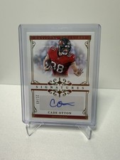 CADE OTTON 2025 NATIONAL TREASURES SIGNATURES GOLD BUCCANEERS AUTO /49 Q3133