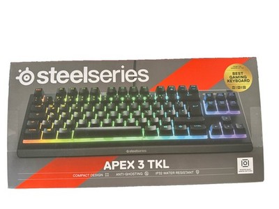SteelSeries Apex 3TKL Gaming Tastatur - Anti Ghosting - IP32 Water Resistant