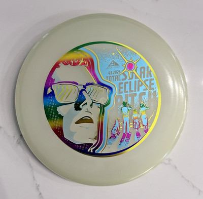 Axiom Total Solar Eclipse Pitch Special Edition Disc Golf Disc, White