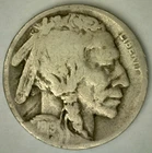 1919 D Buffalo Indian Head Nickel 5c US Coin GOOD Circulated Denver Mint