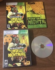 Red Dead Redemption: Undead Nightmare Xbox 360 Very Good CIB With Map