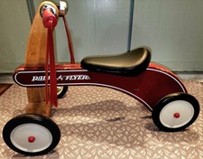 Vintage Radio Flyer Kids 4 Wheel Ride on Scooter USA