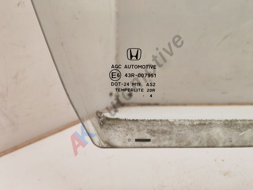 Honda Jazz 2009-2015 Front Door Drop Glass Window Right Drivers - Picture 6 of 8