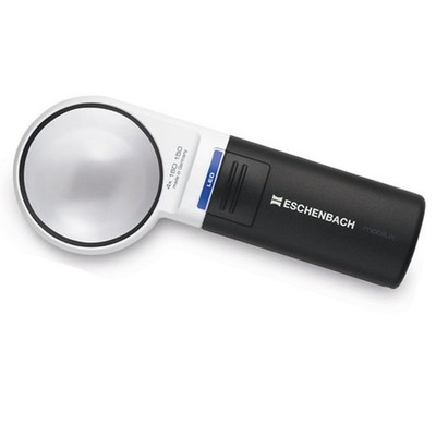 4X Eschenbach LED Hand Pocket Magnifier 60 mm Lens Size Model: 1511-41