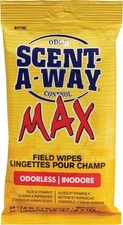 Hunters Specialties Scent Away Max Odor Control Wipes 24 Pack New 07795