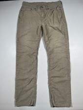 Levi's Pants Mens 34x34 Beige Corduroy 514 Straight Khaki 5 Pocket Casual