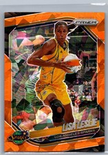 2025 Panini Prizm WNBA LISA LESLIE Orange Ice Prizm #106 HOF Sparks