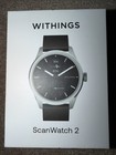 Withings ScanWatch 2 (Black / Silver) (42mm) (HWA10-model 4-All-Int) New in Box