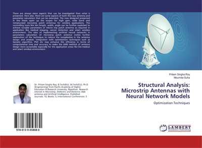 Structural Analysis: Microstrip Antennas with Neural Network Models | Englisch