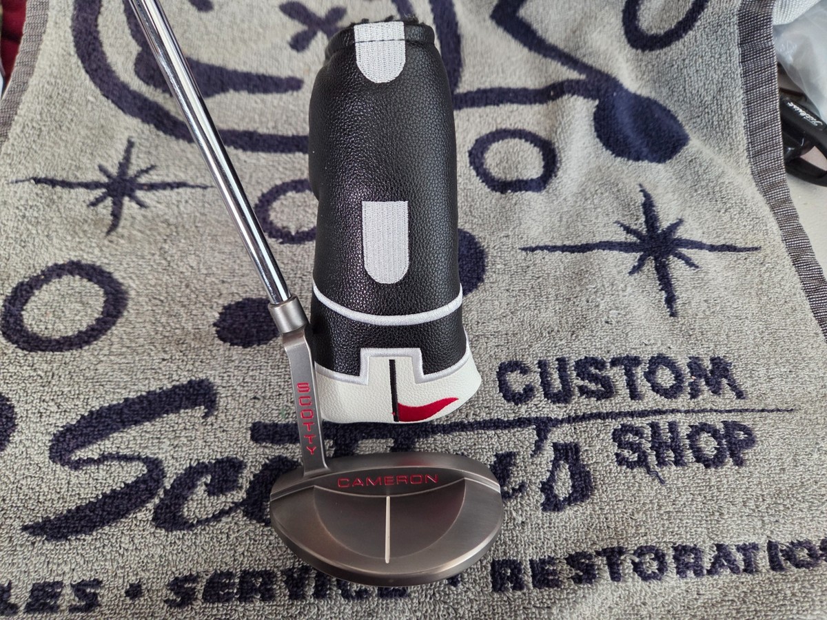 Rare RH Scotty Cameron RedX5 Red X5 Charcoal Mist Putter 34