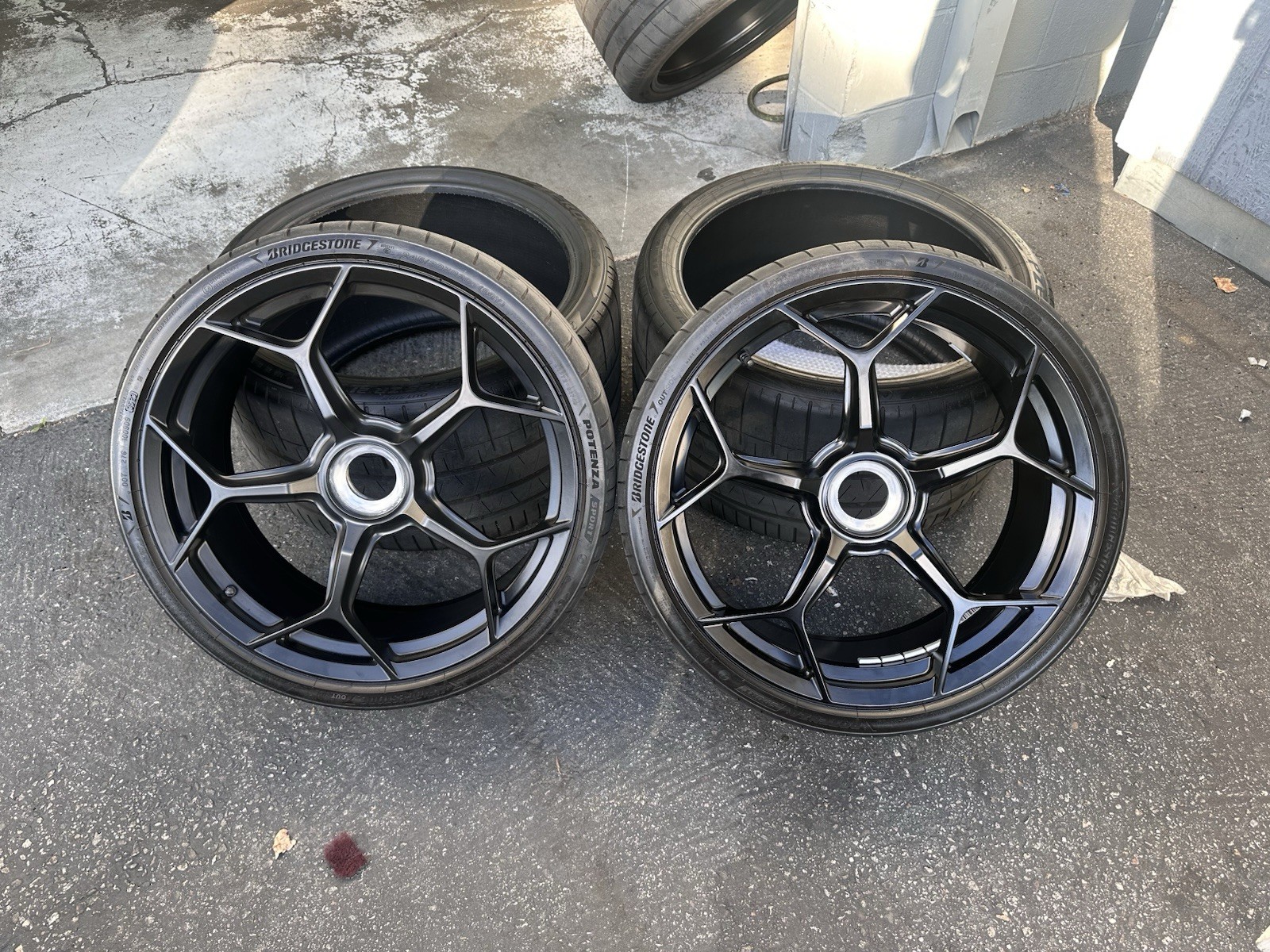 20" LAMBORGHINI HURACAN PERFORMANTE / EVO TECNICA STO RIMS (OEM) CENTER LOCK
