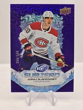 2022-23 Upper Deck Ice #SZ-JS Juraj Slafkovsky Sub Zero Rookies #/599 RC