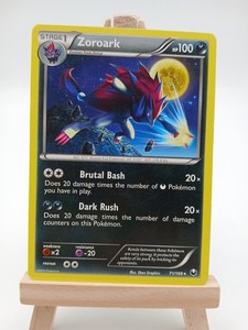 Zoroark 71/108 - Dark Explorers - Regular Rare LP Pokemon Card, 2012