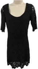 Women’s Juniors Black Lace Dress Size Large by Windsor