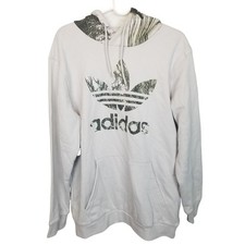 Adidas Mens Camo Block Hoodie Sweatshirt Size L Sporty Active Athletic Casual